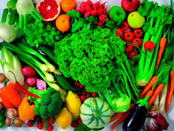 свежие овощи фрукты