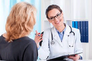 обращение женщины к врачу после криодеструкции 